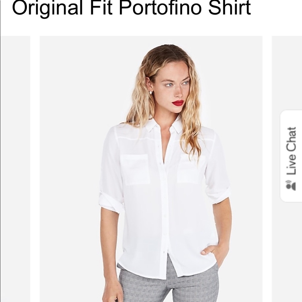 *NWT* Express Original Fit Portofino Shirt